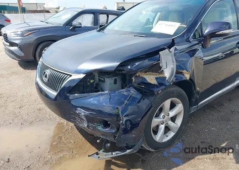 2010 Lexus Rx 350 from USA, damaged, VIN 2T2BK1BA2AC011910